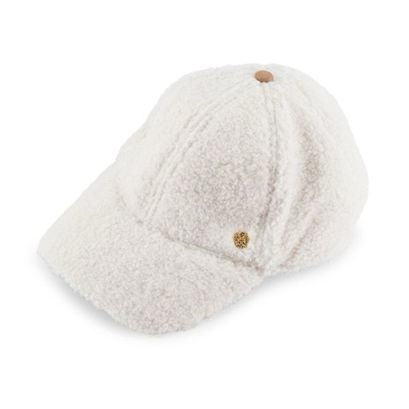Vince Camuto Cozy Off White Sherpa Cap - Picture 1 of 8